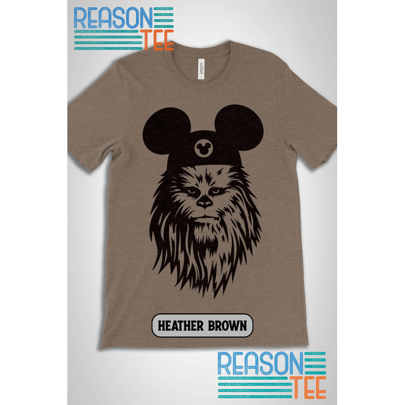 Chewbacca Shirt, Star Wars Shirt, custom Disney Shirts, Chewie Shirt, Star War Ear Shirt, Galaxy's Edge Shirt, Chewbacca Ears shirt, Unisex - 1.jpg