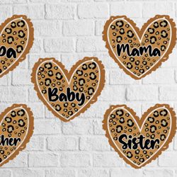 love family leopard bundle svg ai png love family leopard bundle svg ai png