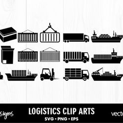 logistics clip art bundle svg logistics clip art bundle svg