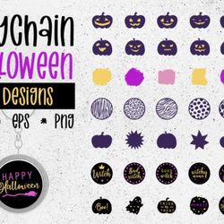 happy halloween keychain big bundle svg happy halloween keychain big bundle svg