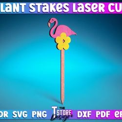 Plant Stakes Laser Cut SVG Bundle | SVG Plant Stakes Laser Cut SVG Bundle | SVG