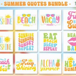 summer quotes bundle svg, summer svg summer quotes bundle svg, summer svg