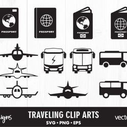 traveling clip art bundle svg traveling clip art bundle svg