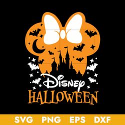 Disney Halloween Mimine Ear Svg, Halloween Svg, Png Dxf Eps Digital File