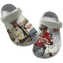movie sandals, smokey and the bandit clog shoes unisex, movie crocs, smokey and the bandit, smokey and the bandit crocs