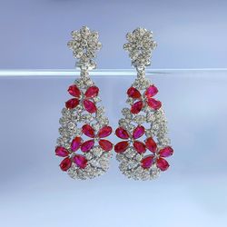 droplet dinner stud earrings