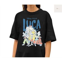 luca disney and pixars shirt, sea monsters t-shirt, luca and alberto shirt, luca shirt, disney shirt, disneyland shirt