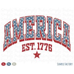 retro america star est 1776 png, america svg png, 4th of july png, america independence, vintage america star sublimati