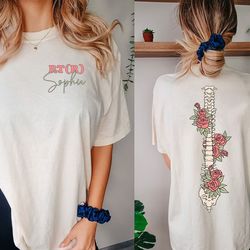 personalized xray tech shirt, radiologic technologist 2 sides shirt, radiology shirt, rad tech shirt, xray tech graduat