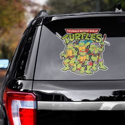 movie sticker, movie decal, teenage mutant ninja turtles, car decal, ninja turtles decal, ninja turtles sticker