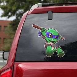 movie decal, movie sticker, teenage mutant ninja turtles, donatello decal, ninja turtles decal, ninja turtles sticker