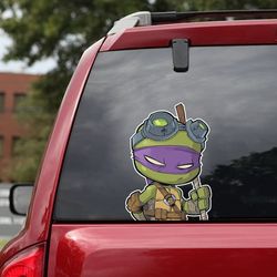 movie decal, ninja turtles sticker, movie sticker, teenage mutant ninja turtles, ninja turtles decal, donatello decal