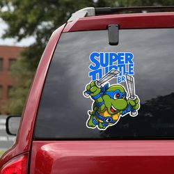 ninja turtles sticker, movie sticker, teenage mutant ninja turtles, leonardo decal, ninja turtles decal, movie decal