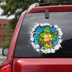 ninja turtles sticker, movie decal, movie sticker, teenage mutant ninja turtles, ninja turtles decal, leonardo decal