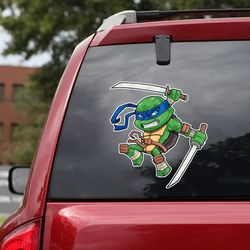 movie decal, ninja turtles sticker, movie sticker, leonardo decal, ninja turtles decal, teenage mutant ninja turtles