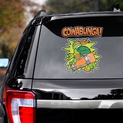 movie decal, movie sticker, teenage mutant ninja turtles, michelangelo decal, ninja turtles decal, ninja turtles sticker
