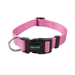 Basic Dogs Collar Nylon Gradient Solid Adjustable Comfortable DRing Luxury Pet Collars New Walking Dog Chest Strap Pets