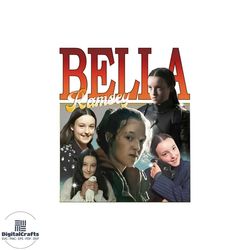 vintage bella ramsey png bella ramsey homage sublimation