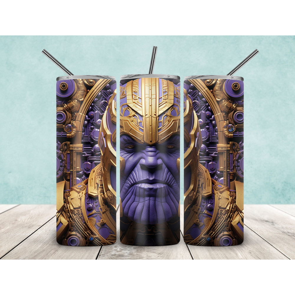 Thanos 20oz Skinny Tumbler PNG ,Movie Skinny Tumbler Png, Thanos Sublimation Tumbler Design 20oz ,Thanos Tumbler Png, Digital Download PNG.jpg