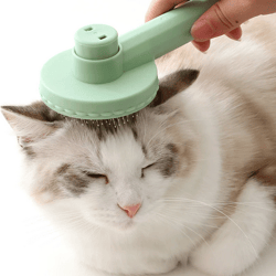 Car Brush Pet Hair Removal Brush Floating Messy Hair Cleaning Dog Cat Lint Removal Comb Puppy Kitten Massage Grooming