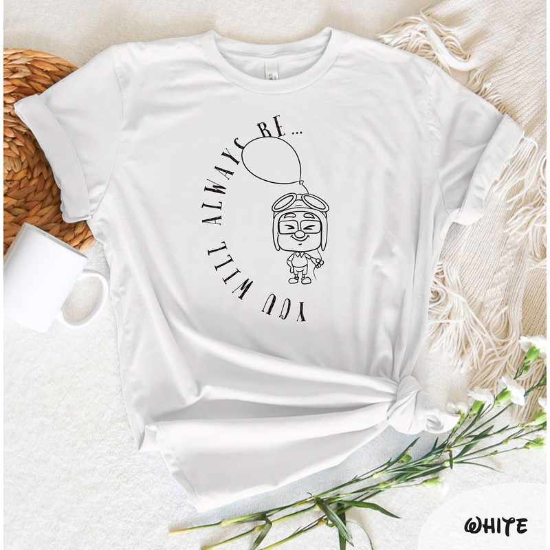You Will Always Be My Greatest Adventure T-Shirt, Up Movie Couple Tees, Up Movie Valentines Tee, Anniversary Tee, Disney Inspired Shirt - 7.jpg