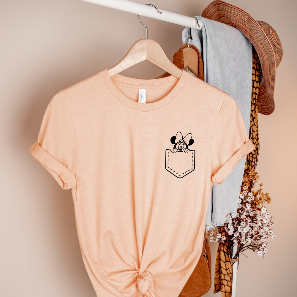 2022 Disney Family Shirts, Pocket Size Disney -Mickey Pocket T-Shirt, Mickey Mouse T-Shirt, Disney T-Shirt, Unisex Family Matching Shirts - 4.jpg