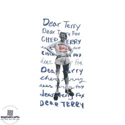 ryan reynolds terry fox shirt design sublimation download