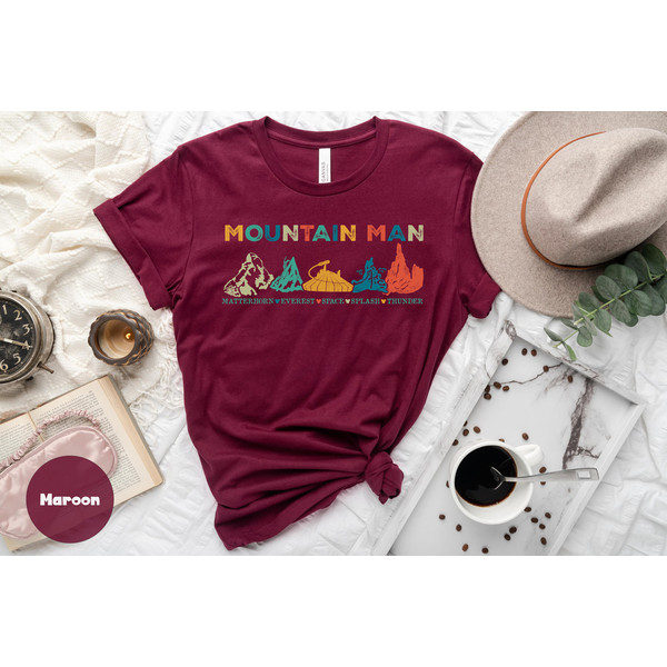 Mountain Man Disney T-Shirt, Disney Trip Shirt, Disney Vacation Shirt, Attractions Ride Tee, Disney Dad Tee, Gift for Dad, Mickey Disney Tee - 5.jpg