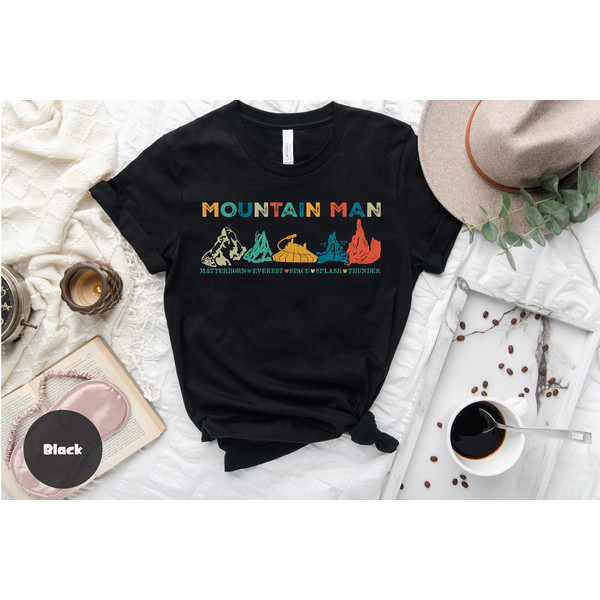 Mountain Man Disney T-Shirt, Disney Trip Shirt, Disney Vacation Shirt, Attractions Ride Tee, Disney Dad Tee, Gift for Dad, Mickey Disney Tee - 6.jpg