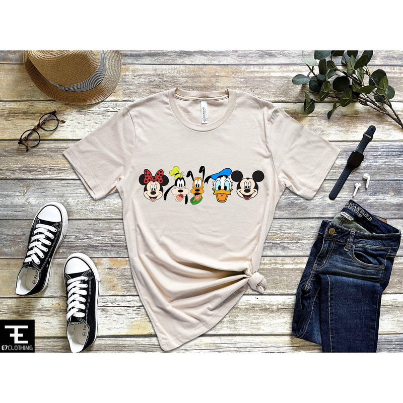 Retro Disneyworld Shirts Family, Disney Friends Shirt, Mickey Ears Shirt, Shirt, Disneyworld Shirt, Disneyland Shirt, Disney Gift for Kids - 1.jpg