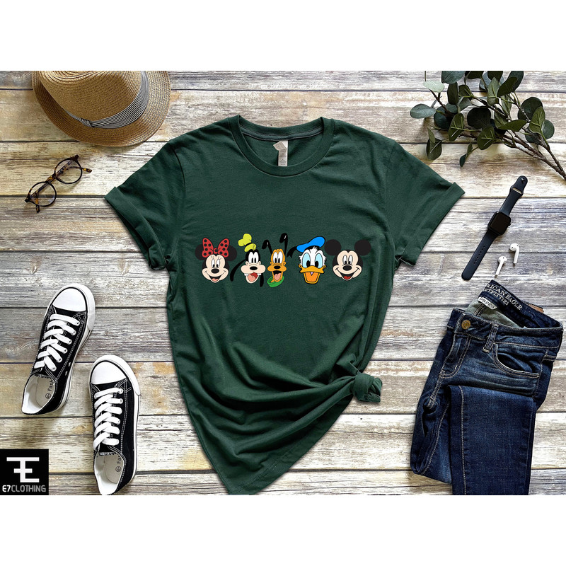 Retro Disneyworld Shirts Family, Disney Friends Shirt, Mickey Ears Shirt, Shirt, Disneyworld Shirt, Disneyland Shirt, Disney Gift for Kids - 3.jpg