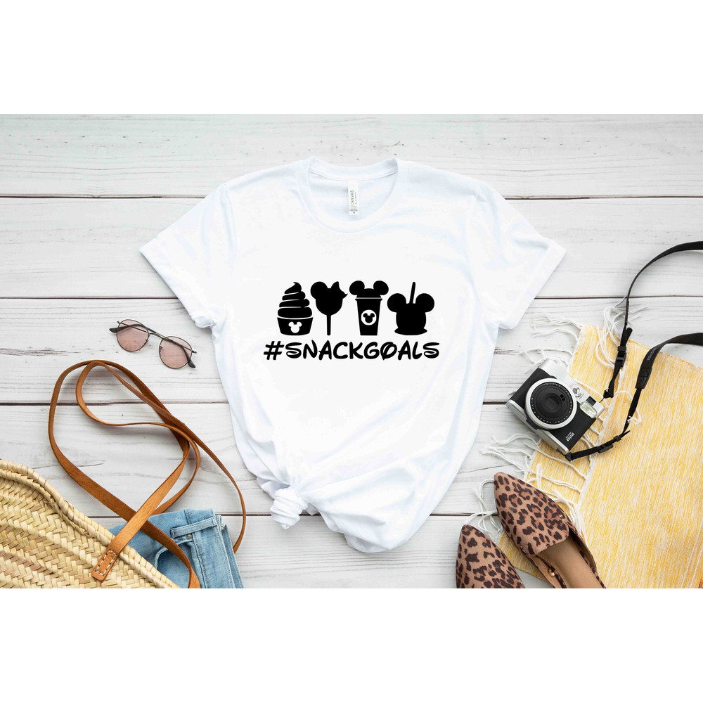 Snack Goals Disney T-Shirt, Disney Snacks Shirt, Magic Kingdom Snacking Shirt, Disney Snacking Shirt, Epcot Shirt, Disneyworld Shirt, - 2.jpg