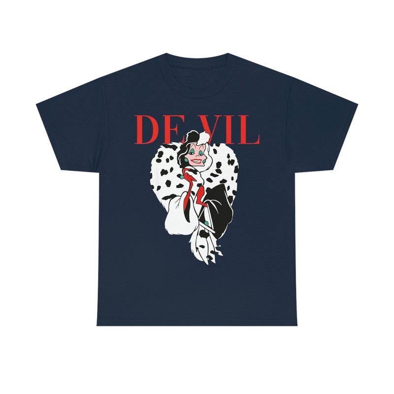 Unisex Villains Cruella De Vil T-Shirt,Disney Cruella Shirt,Disneyland Vacation Gift,Cruella Devil,Magazine Cover Shirt,Disney Villain Shirt - 6.jpg