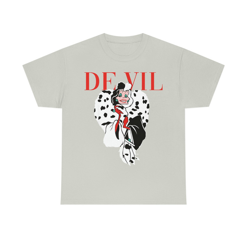 Unisex Villains Cruella De Vil T-Shirt,Disney Cruella Shirt,Disneyland Vacation Gift,Cruella Devil,Magazine Cover Shirt,Disney Villain Shirt - 7.jpg