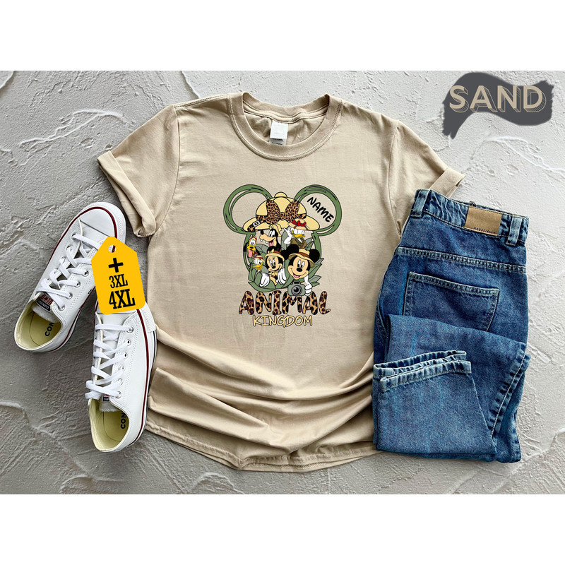 Animal Kingdom Shirt, Disney Shirt, Disney Mickey Safari Shirt, Disney Custom Name Animal Kingdom Shirt, Disney Personalized Name Shirt - 2.jpg