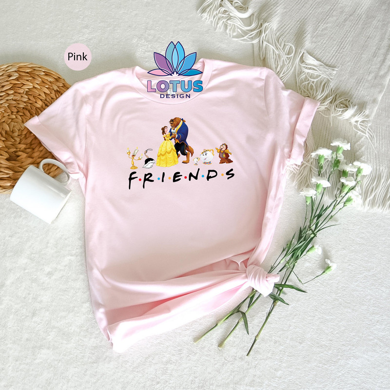 Beauty and the Beast Friends T-Shirt, Funny Disney T-Shirt, Funny Friends T-Shirt, Funny Disney Vacation T-Shirt, Disney World T-Shirt - 5.jpg