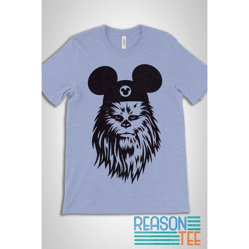 Chewbacca Shirt, Star Wars Shirt, custom Disney Shirts, Chewie Shirt, Star War Ear Shirt, Galaxy's Edge Shirt, Chewbacca Ears shirt, Unisex - 4.jpg