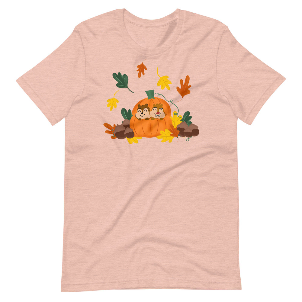 Chip and Dale Fall T-Shirt Pumpkin Disney Shirt Chip and Dale Halloween Unisex t-shirt - 4.jpg