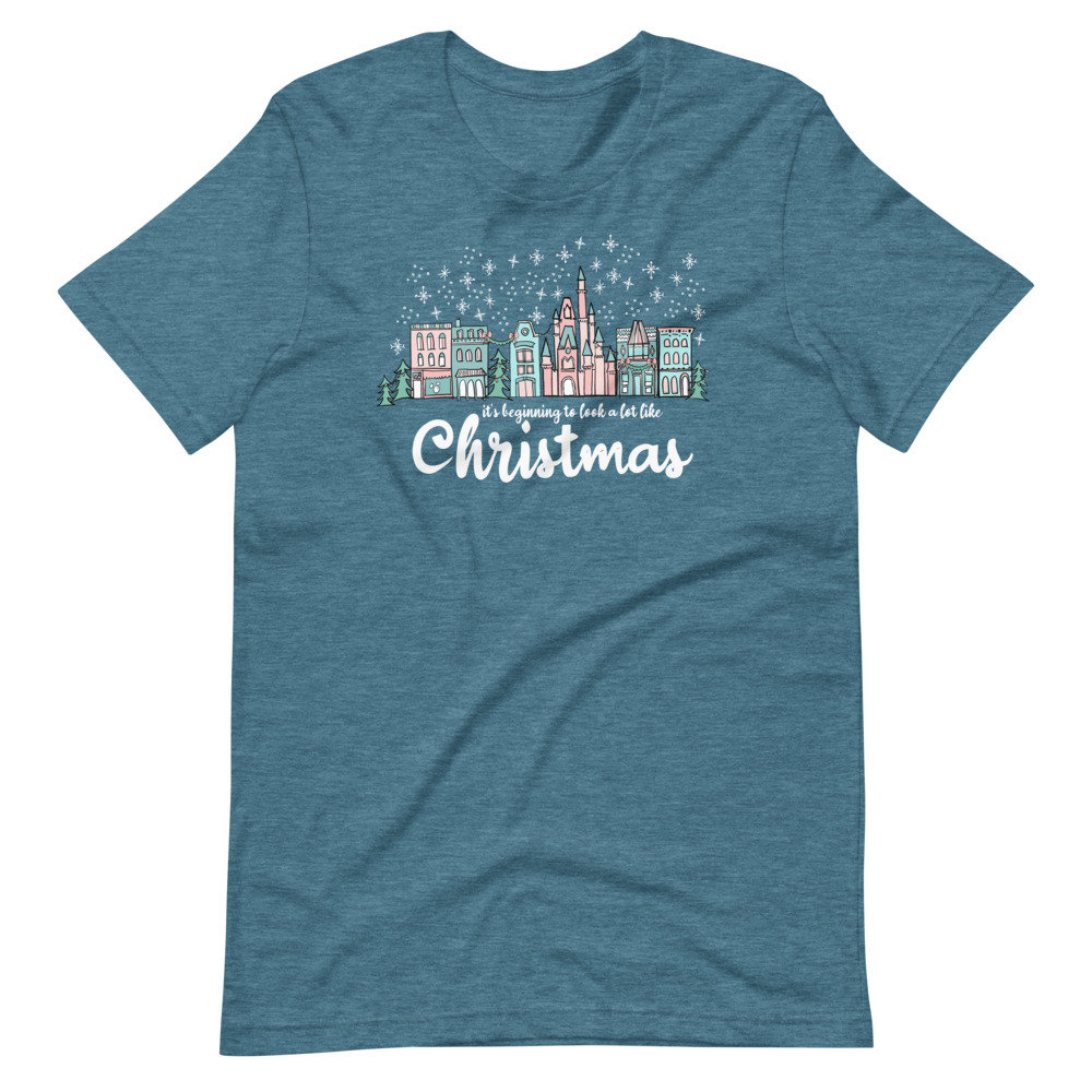 Christmas on Main Street T-shirt Disney Shirt It's Beginning to Look a Lot Like Christmas Disney Christmas T-shirt - 2.jpg