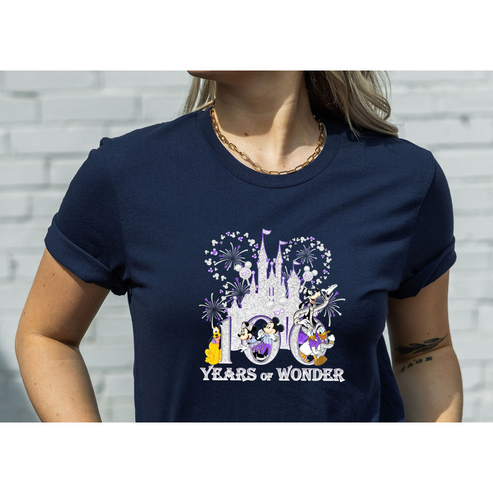 Disney 100 Years of Wonder Shirt,Disney Characters T-Shirt, Disney Trip Shirts, Disney Vacation Shirts,Disney Family Shirts, Disney 100 Trip - 1.jpg