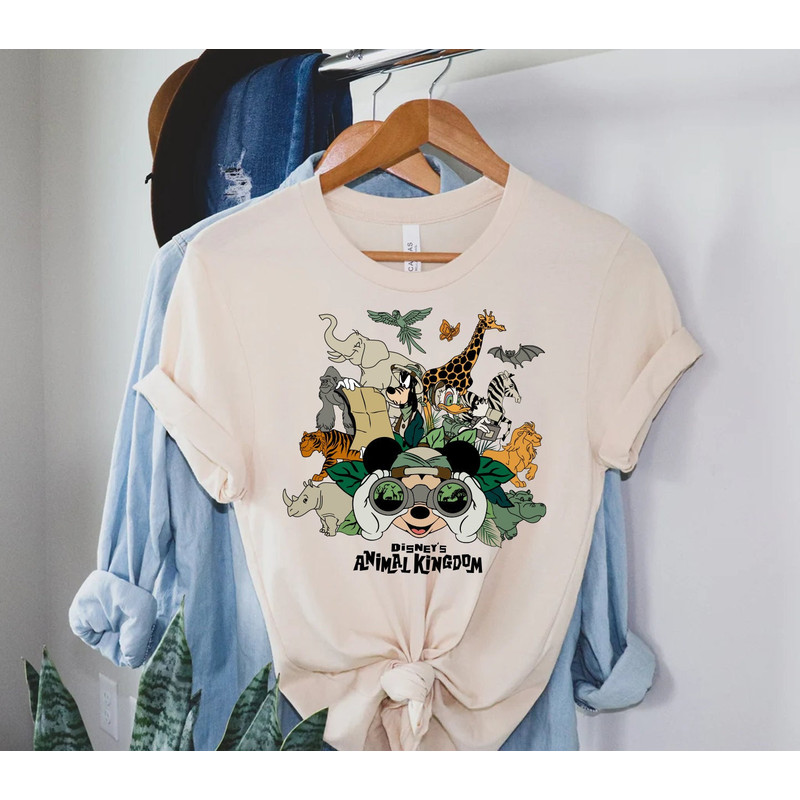 Disney Animal Kingdom Shirt, Vintage Animal Kingdom Shirt, Mickey Safari Shirt, Disney Safari Trip Shirt, Safari Mode Shirt - 1.jpg