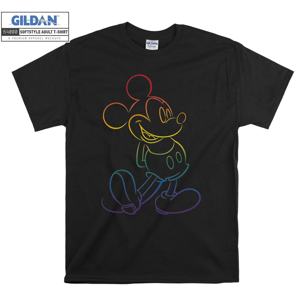 Disney Mickey Mouse Standing Pride T-shirt Hoody Kids Child Tote Bag Tshirt S-M-L-XL-XXL-3XL-4XL-5XL Gildan Oversized Men Women Unisex 6763 - 1.jpg