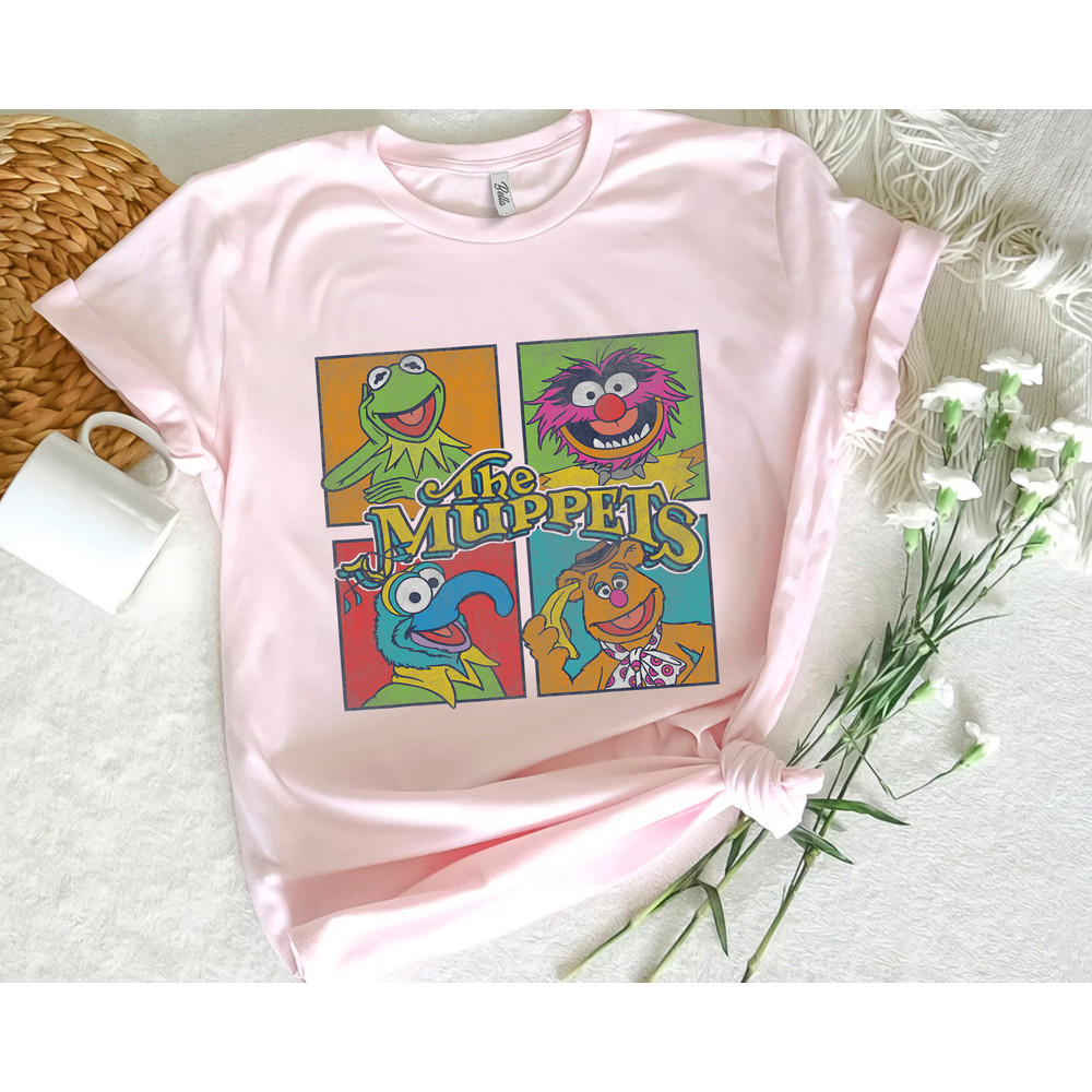 Disney Muppets Group Shot Box Up T-Shirt Unisex Adult T-shirt Kid shirt Gift for Birthday Hoodie Sweatshirt Toddler Tee Disneyland Vacation - 2.jpg