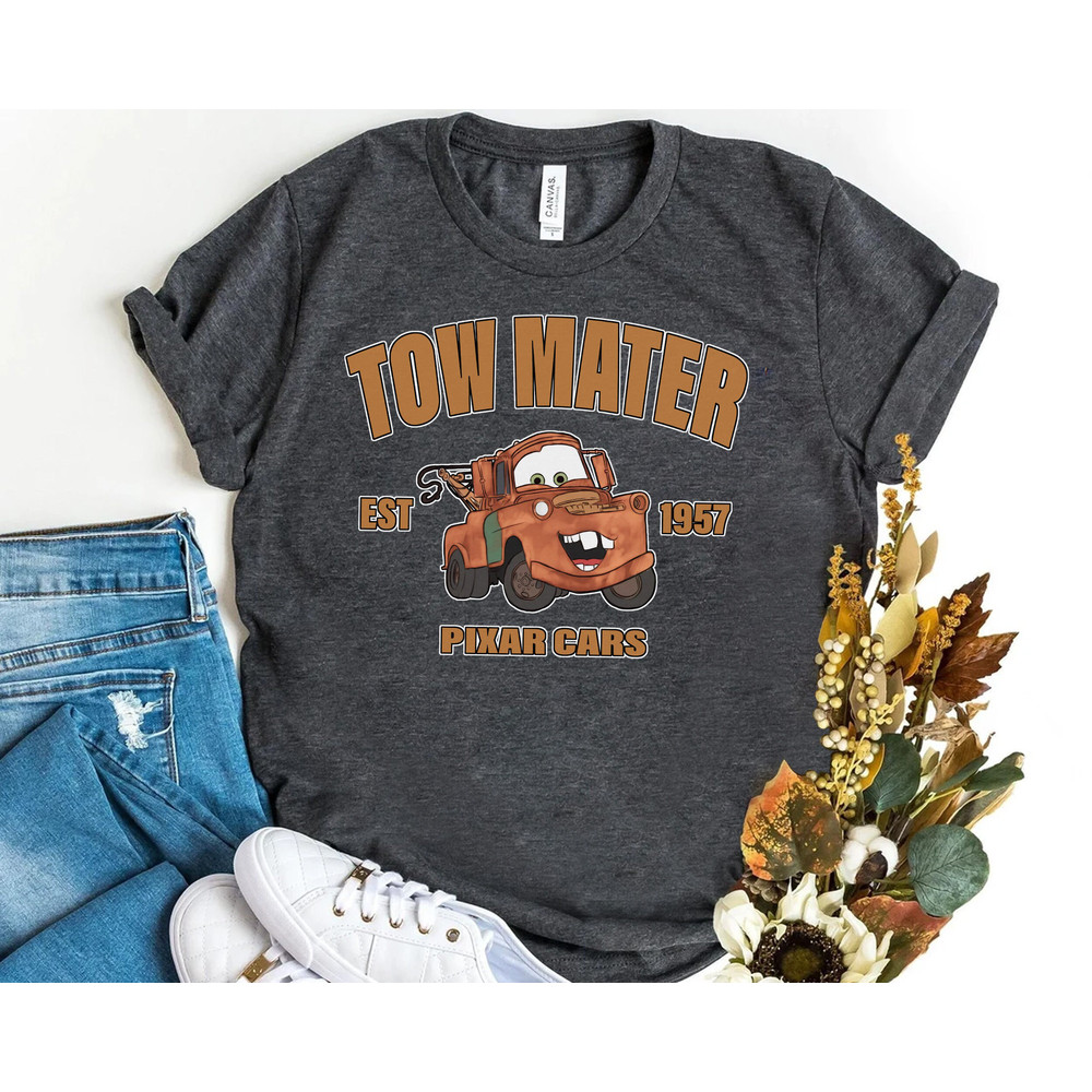 Disney Pixars Cars Characters Group Squad Custom MC Queen Vintage Shirt, Magic Kingdom Unisex T-shirt Family Birthday Gift Aid Toddler Tee - 4.jpg