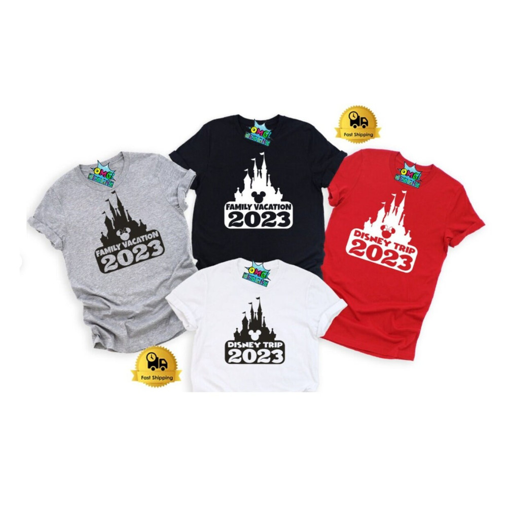Disney Trip 2023 Shirt, Disney Family Shirt, Disney Trip Shirt, Disney Shirt, Disney Squad Shirt, Disney Trip Shirt, Disney Group Shirt - 1.jpg