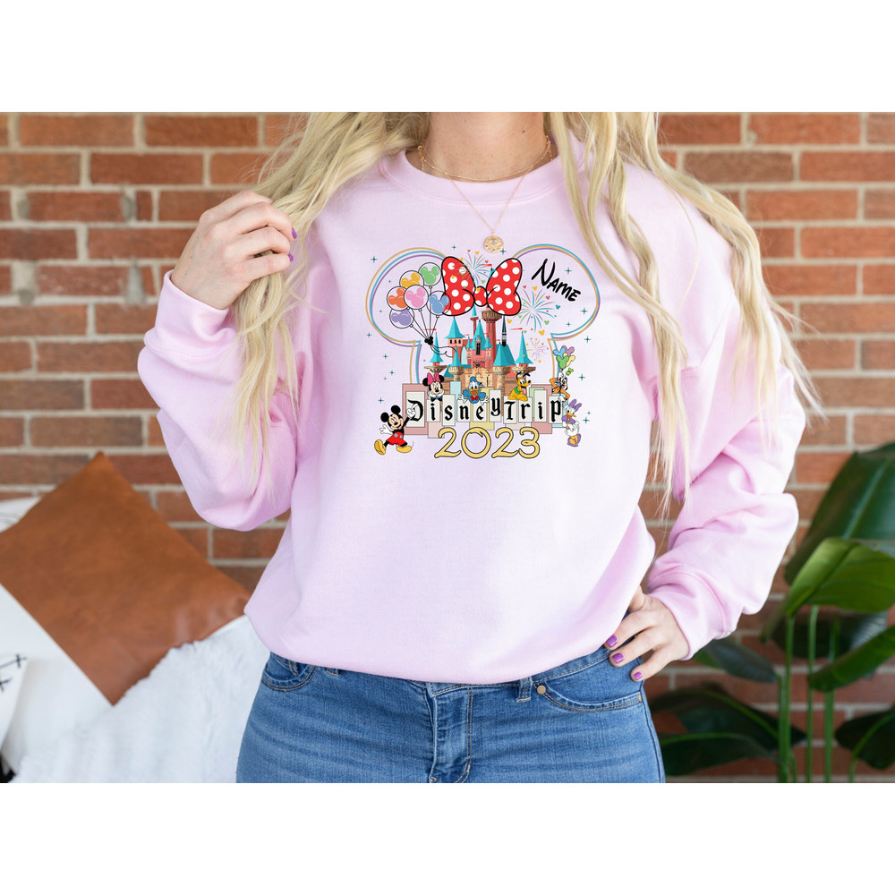 Disney Trip 2023 Shirt, Disney Family Shirts, Family Vacation Shirts, Disney Matching Shirts, Disneyland T-shirt, Custom Name Disney Shirts - 4.jpg