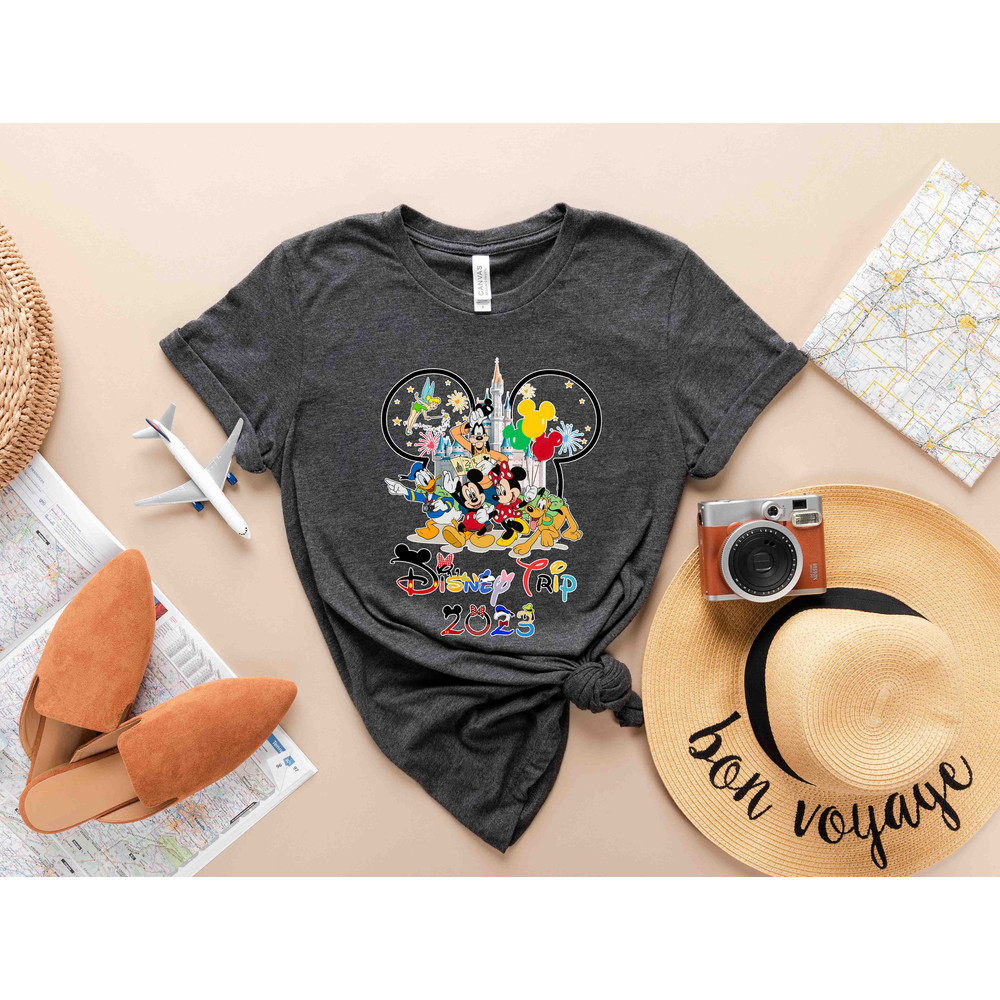 Disney Trip 2023 T-Shirt, Disney Family Shirt, Disney Squad Shirt, Disney 2023 Trip Shirt, Disney Trip Shirt, Disney Group Shirt, Mickey Tee - 4.jpg