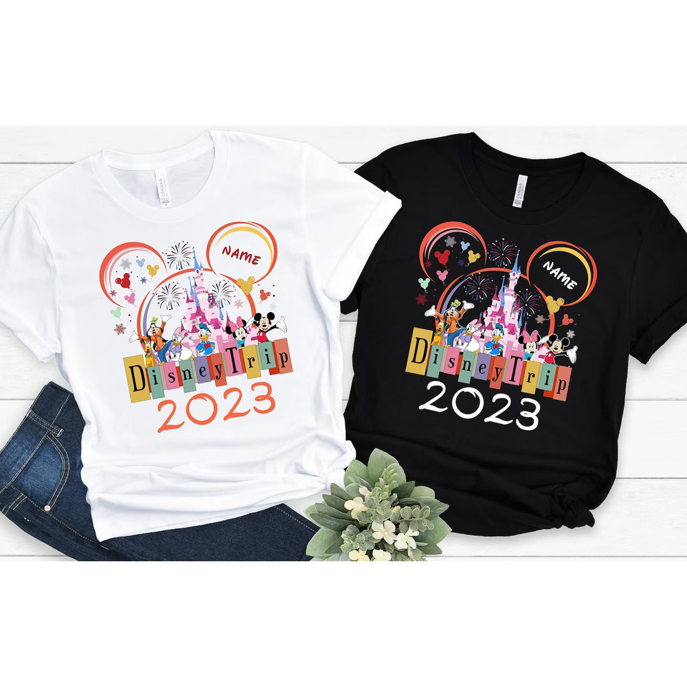 Disney Trip 2023, Custom Family Shirts, Family Disney Trip 2023 Shirts, Disney 2023 Vacation Tshirt, First Disney Trip 2023, Disney Shirt - 2.jpg