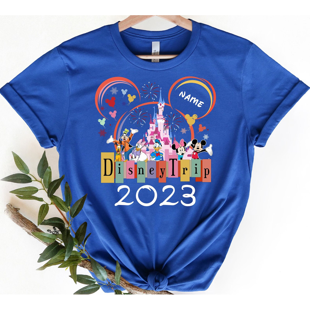Disney Trip 2023, Custom Family Shirts, Family Disney Trip 2023 Shirts, Disney 2023 Vacation Tshirt, First Disney Trip 2023, Disney Shirt - 3.jpg