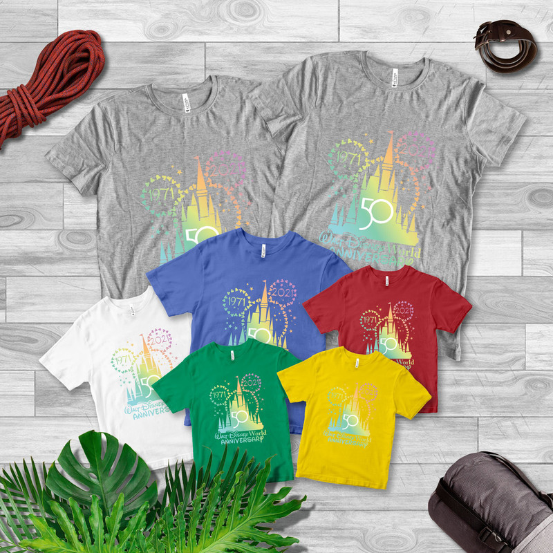 Disney World 50th Anniversary Shirt, Disney World Shirt, Disney Trip Shirt, Disney 50th Anniversary Celebration Shirt, Disney Vacation Shirt - 6.jpg